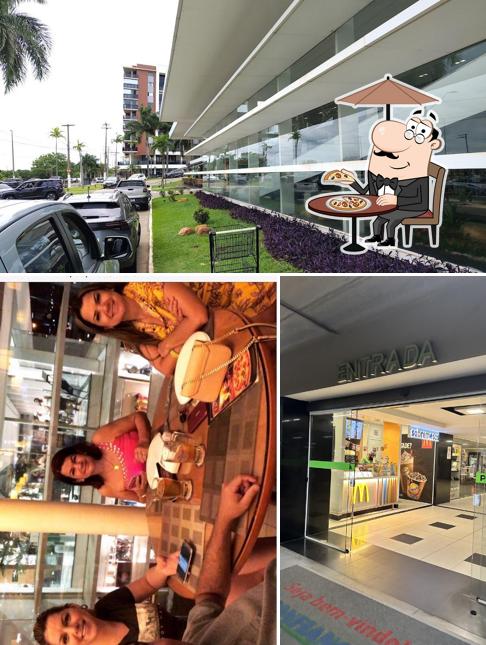 O exterior do Confiança Supermercados - Esmeralda