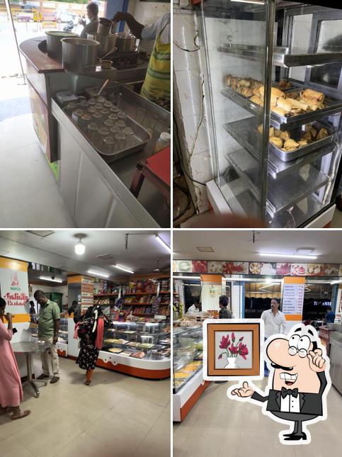 The interior of Naveen bakery