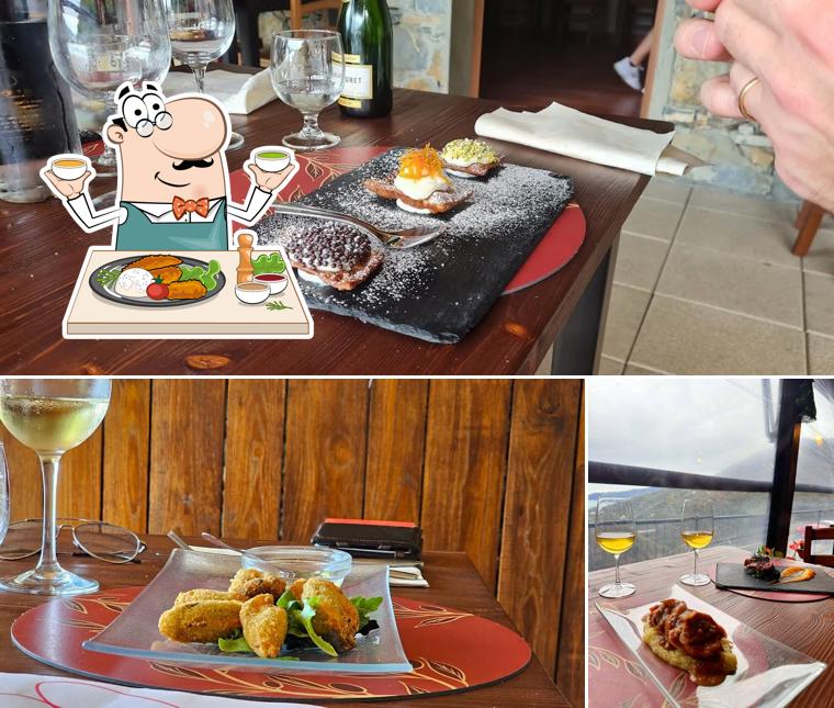 La cibo e bevanda del ristorante