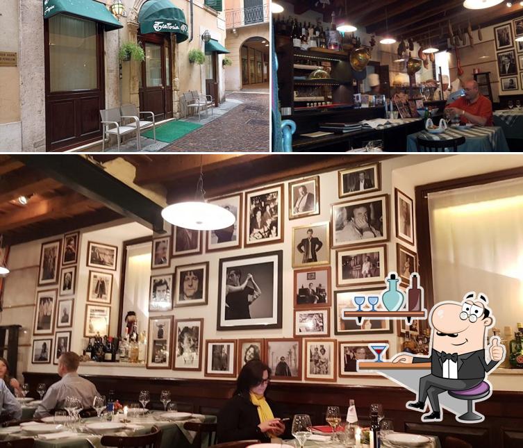 Dai un'occhiata agli interni di Trattoria al Pompiere