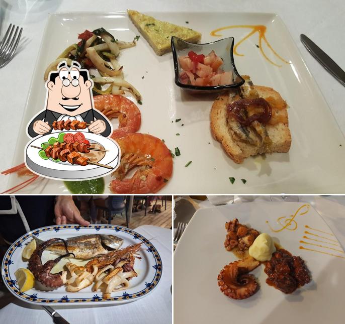 Platti al Ristorante la Caravella