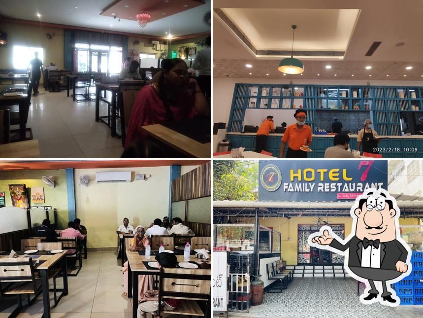 The interior of Hotel 7 Family Restaurant