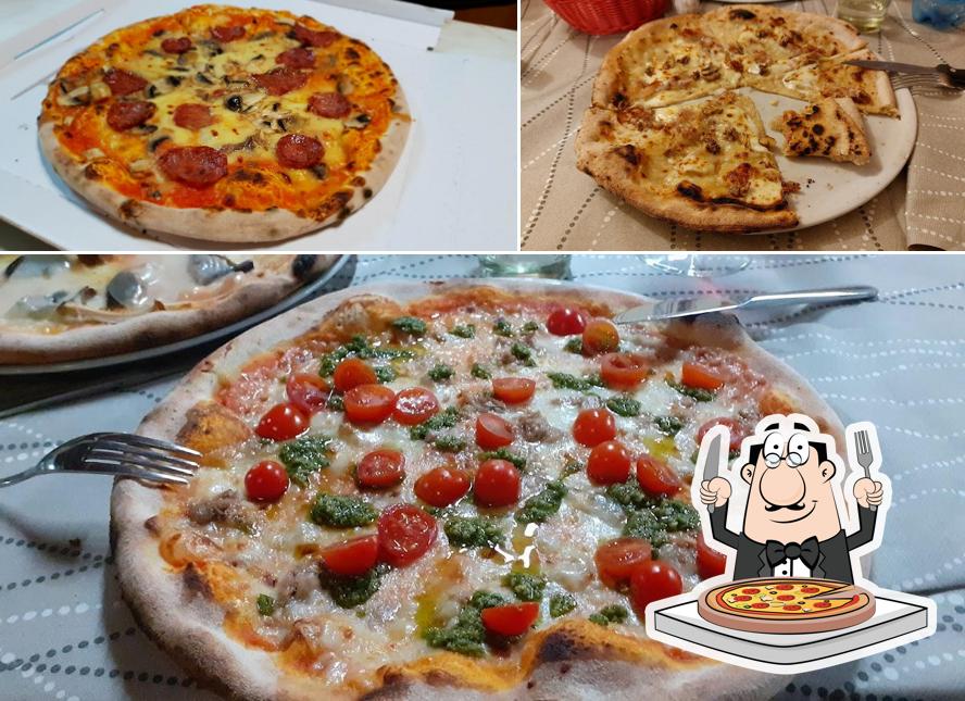 A Il Boscaiolo, puoi prenderti una bella pizza