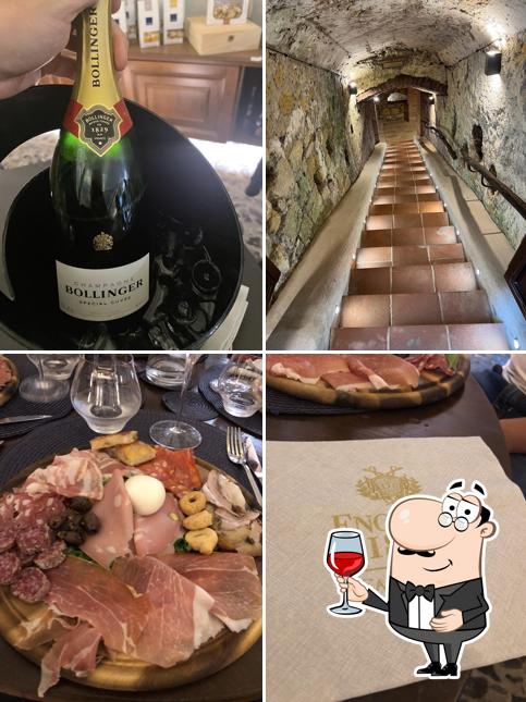 È gradevole bersi un bicchiere di vino a Enoteca 1821