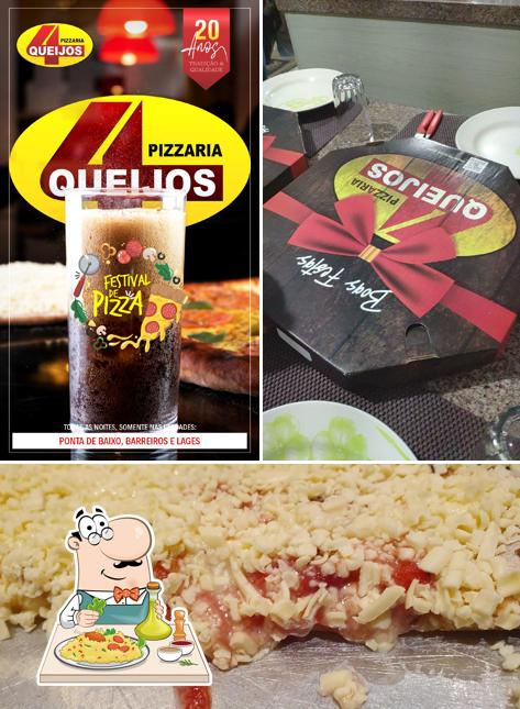 Risoto em Pizzaria 4 Queijos Palhoça