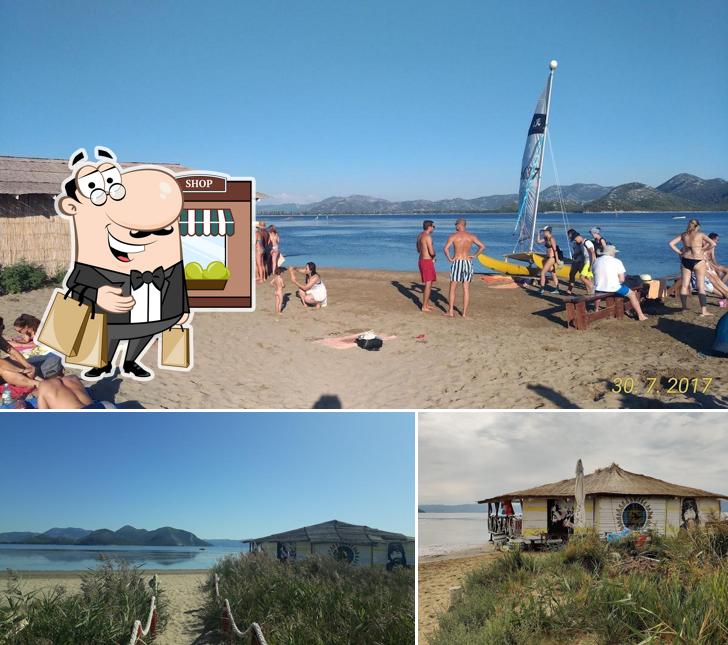 Gli esterni di Kiteboarding Komin Center - Neretva