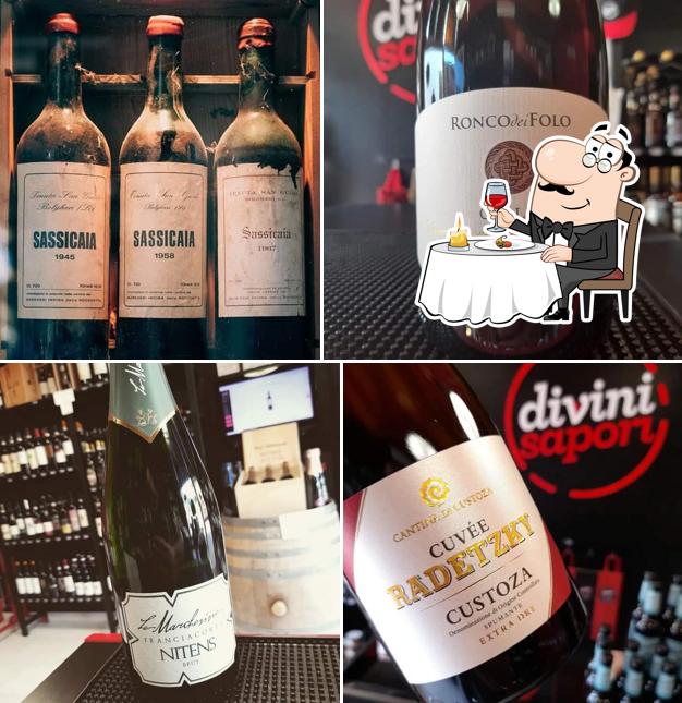 Degusta un bicchiere di vino a Divini Sapori Colleferro Roma