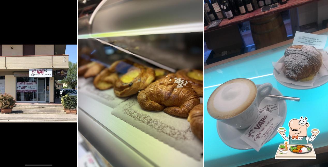 Cibo al Bar Vat69