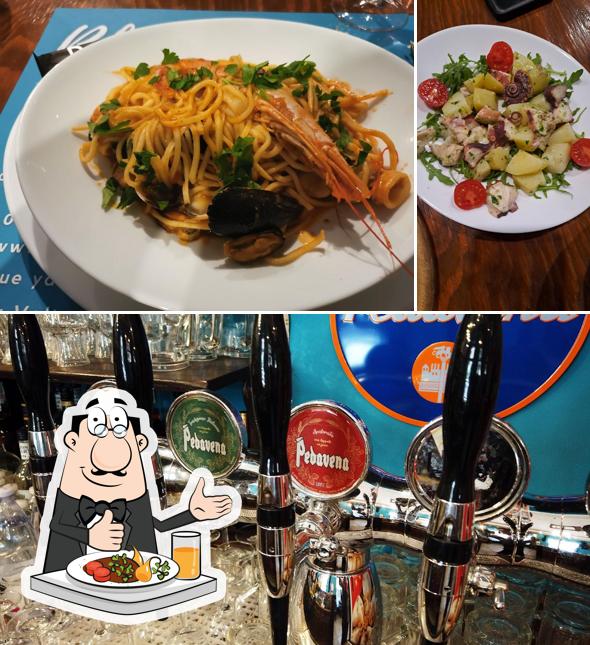 La foto della cibo e birra di Blu Yasmin