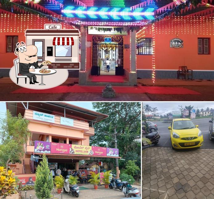 The exterior of Hotel Jain