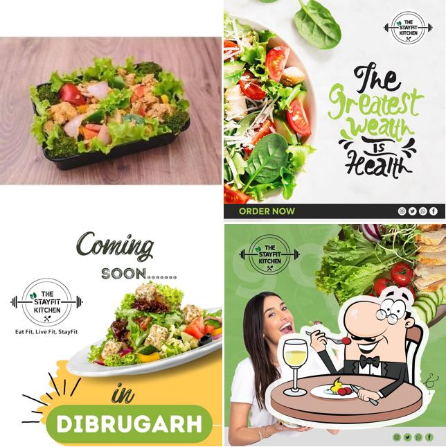 Food at The stayfit kitchen