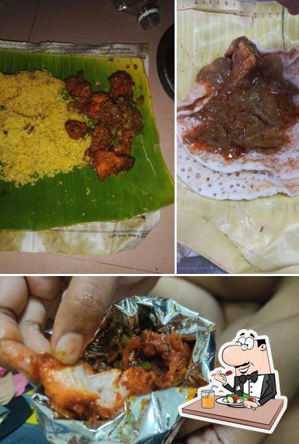 Food at Vel Chetinadu Mess