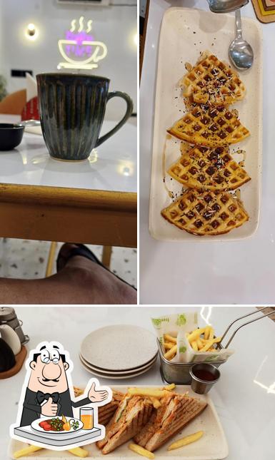 Food at Teddy's cafe