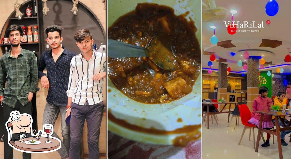 Food at VIHARILAL Restaurant and Sweets