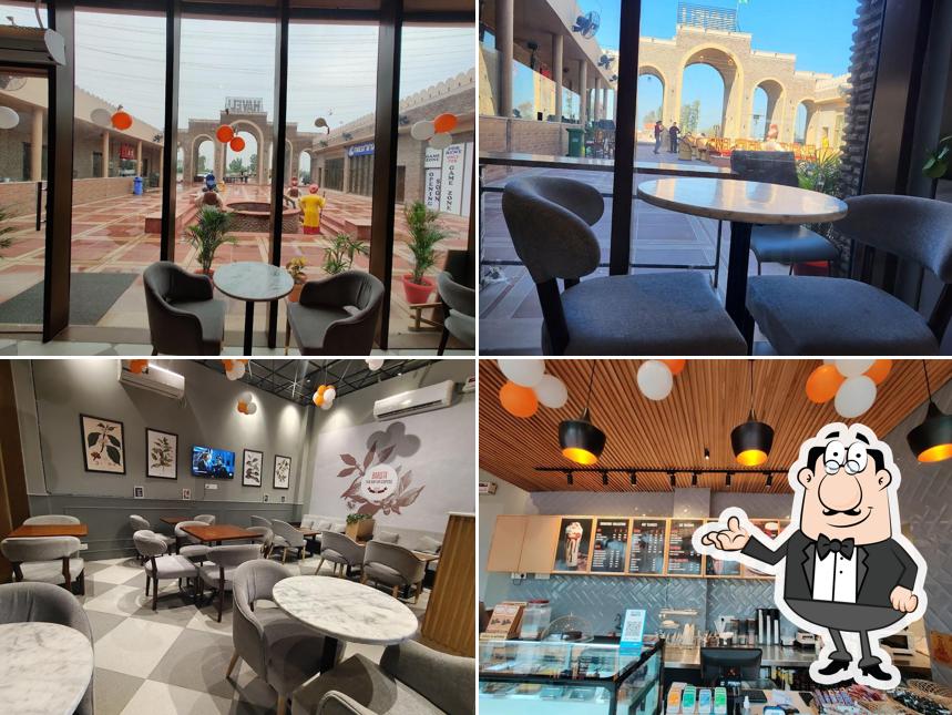 The interior of Barista
