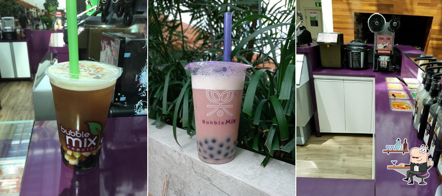 O interior do Bubble Mix Tea