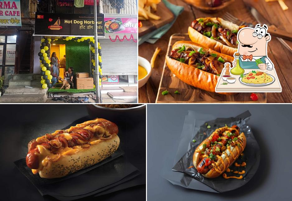 Food at Hot Dog Harbour