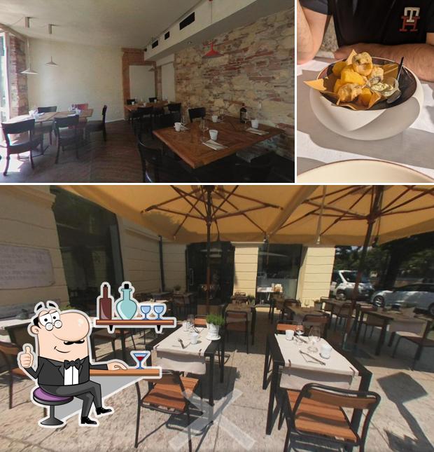 Dai un'occhiata agli interni di Osteria Nori