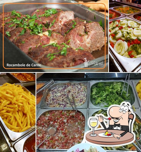 Platos en Restaurante Fogão de Minas