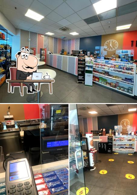 Gli interni di Temporary Bar - Afragola Stazione