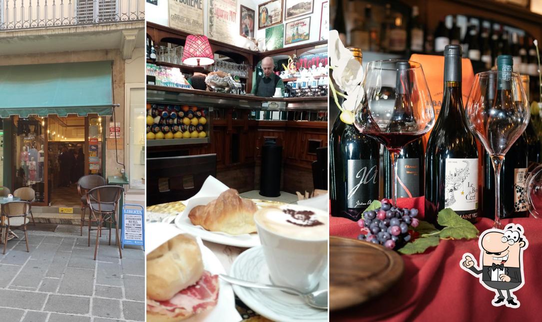 Gli interni di Caffè "Repetti & Jolin" - Aperitivi, Vini & Champagne