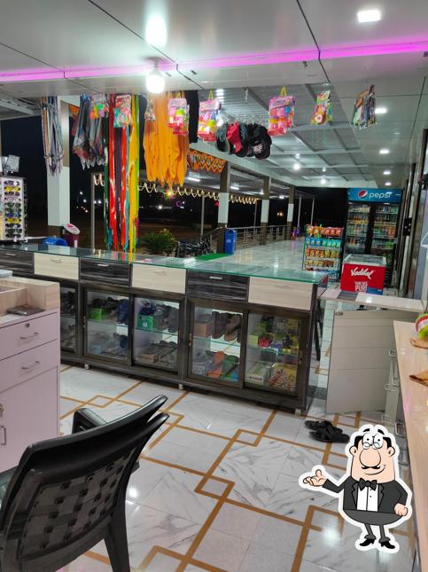 The interior of Hotel Tiranga
