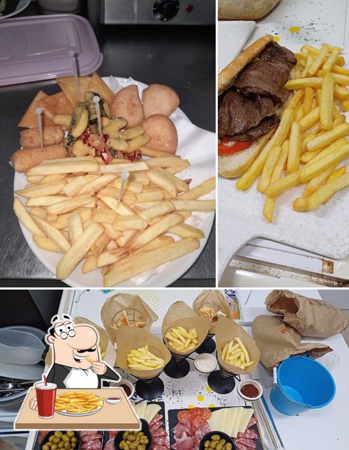 Patatine fritte al Luxury Bar