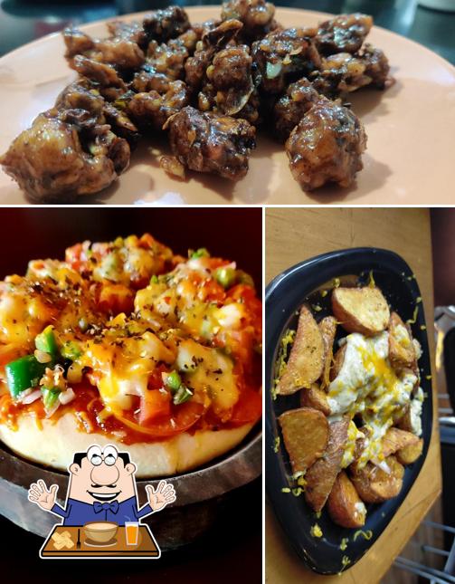 Food at Munchers Cafe