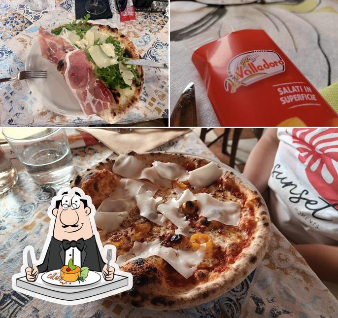 Platti al Pizzeria Il Caminetto - Calmasino