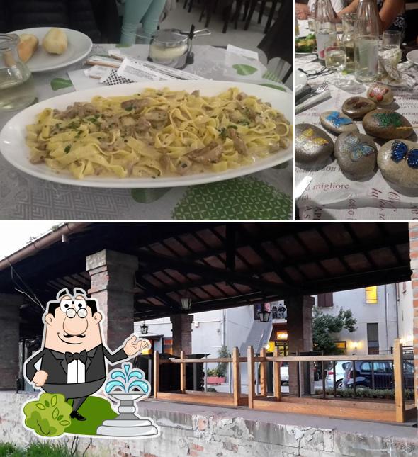 Goditi la vista dagli esterni di Ristorante Pizzeria Il Grottino