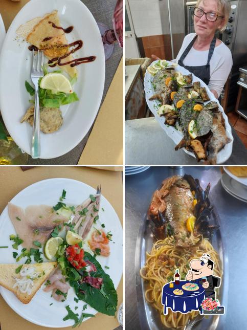 Prenditi tra i vari pasti di mare offerti a osteria tre colonne