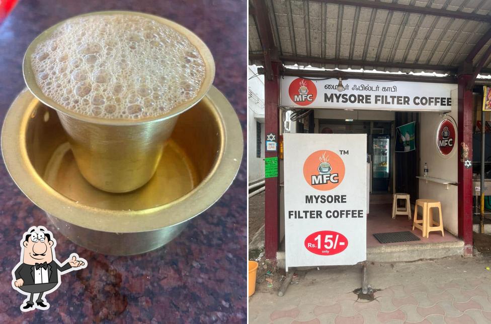 The interior of Mysore Filter Coffee