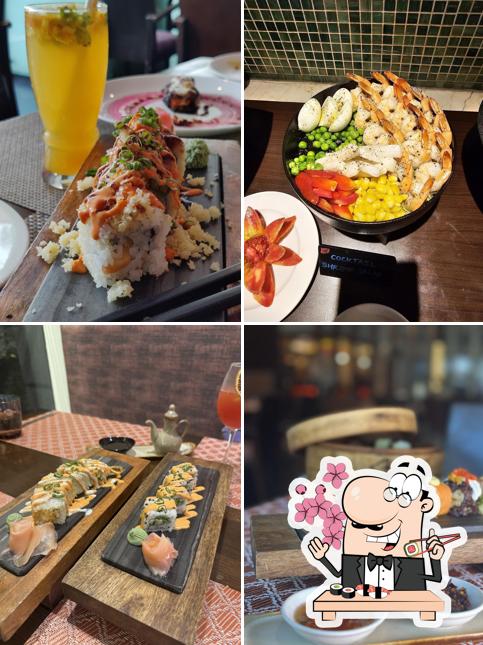 Get various sushi options