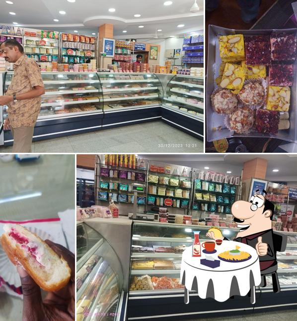 Cheese plate at BG Naidu Sweets Shop Thiruverumbur Trichy