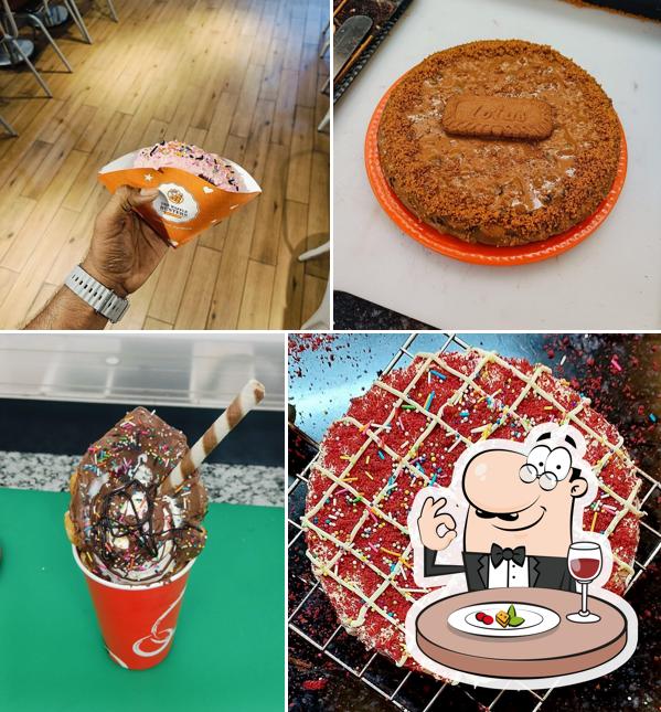Food at The Waffle Busters