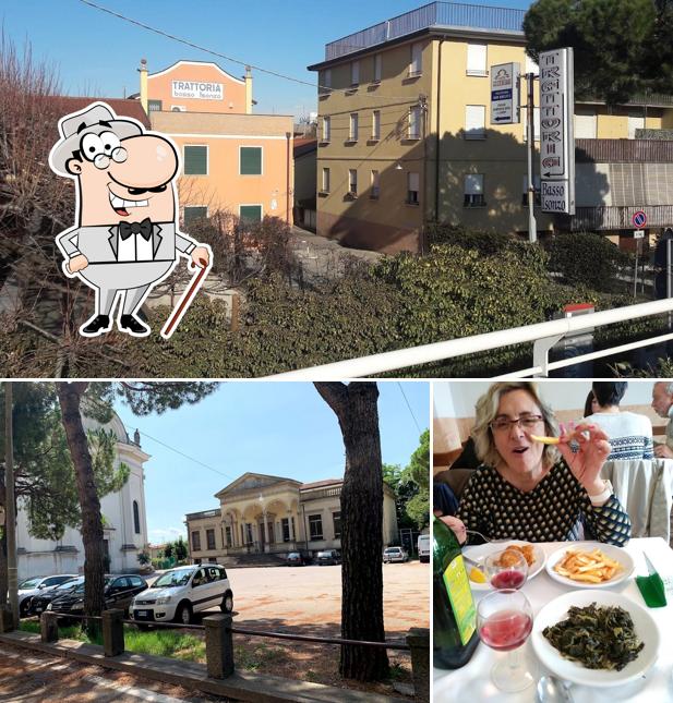 Gli esterni di Trattoria Basso Isonzo