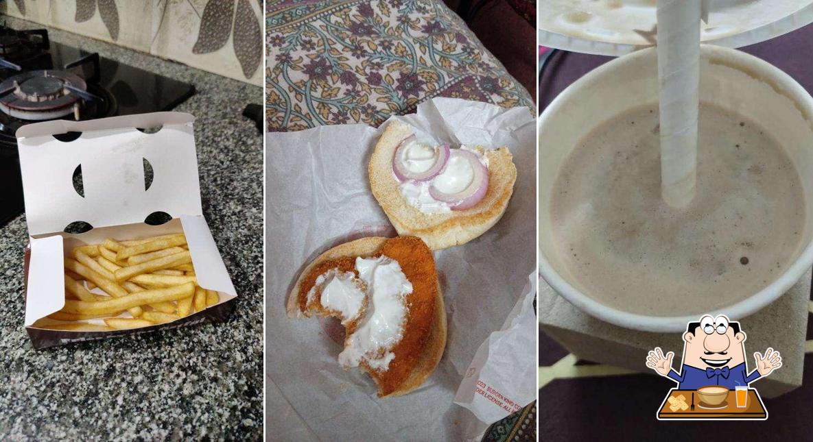 Clam chowder at Burger King