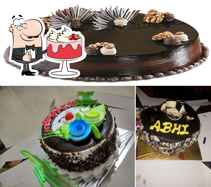 Look at the pic of Monginis Cake Shop
