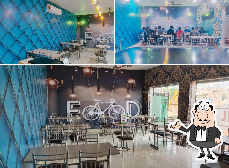 The interior of New Delhi Darbar Family Restaurant