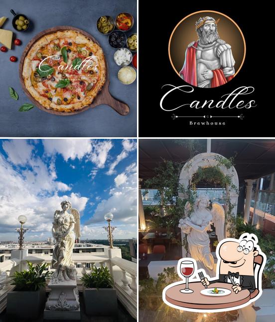 Meals at Candles Brewhouse