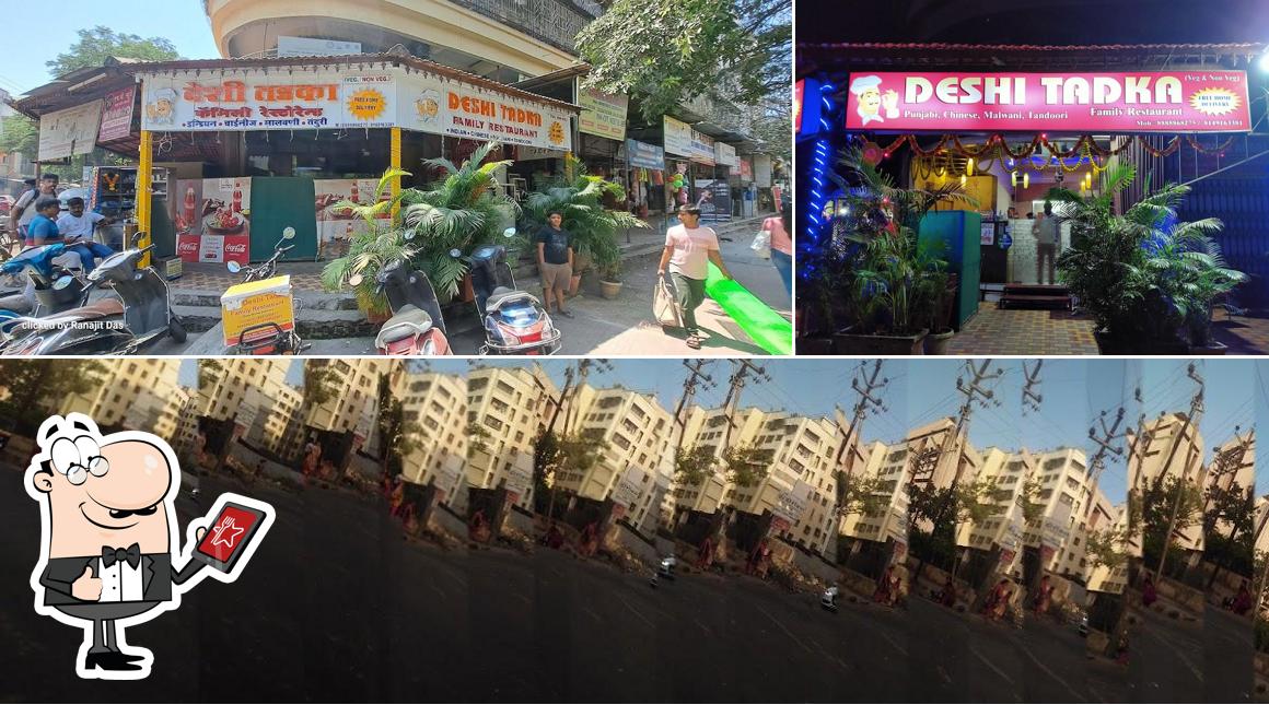 The exterior of Hotel Deshi Tadka