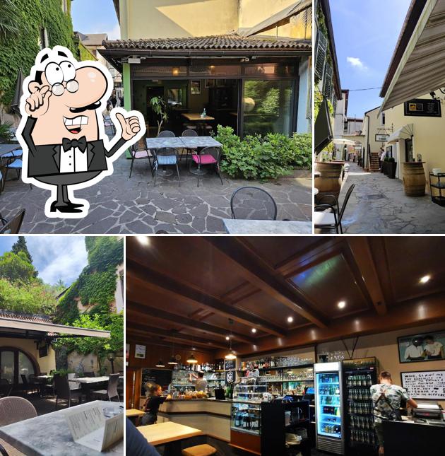 Gli interni di Cafè Vicolo