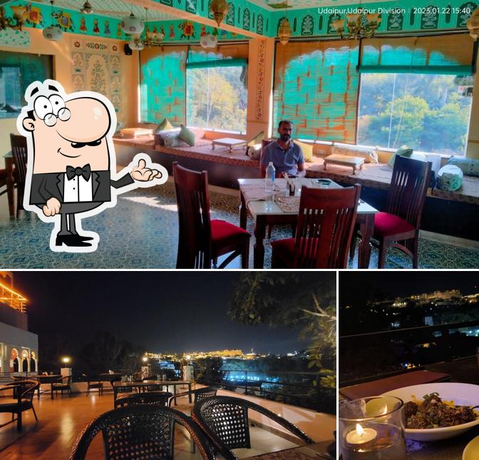 Among various things one can find interior and beverage at Jaajam Restaurant