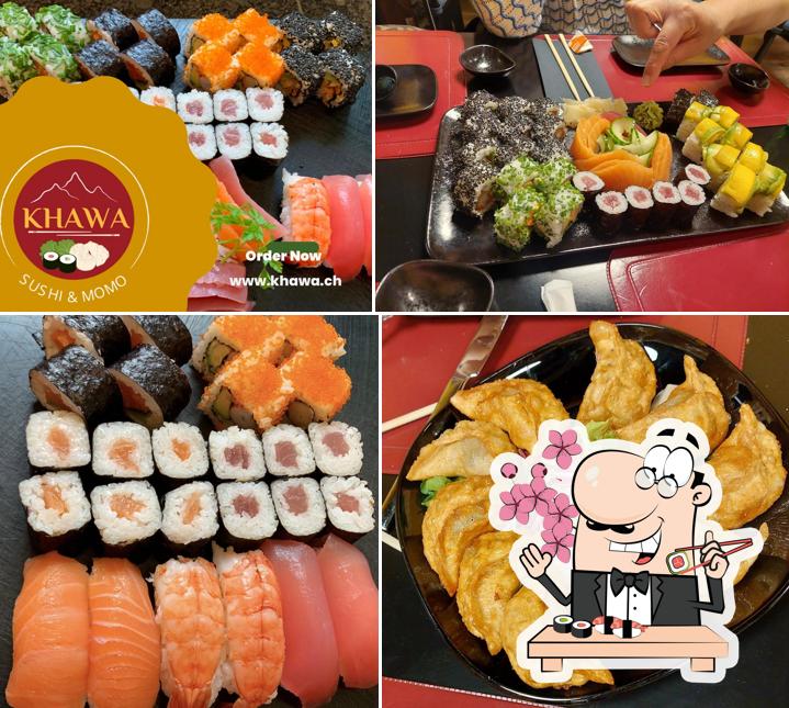 A Khawa Restaurant Sushi & Momo, puoi degustare il sushi