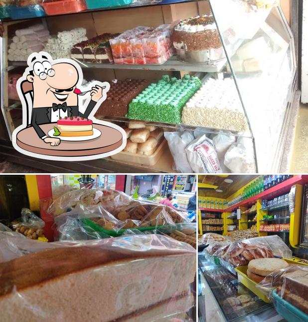 NEW ROHIT IYYANGAR BAKERY serves a selection of sweet dishes