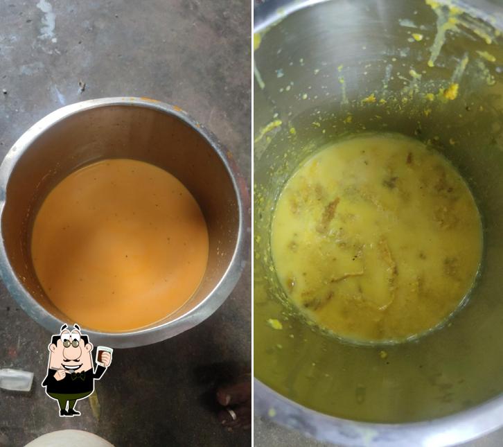 Enjoy a drink at Naganath Sweet India