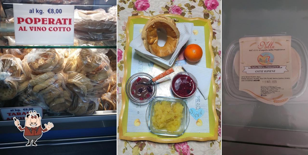 Cibo al Nella il forno