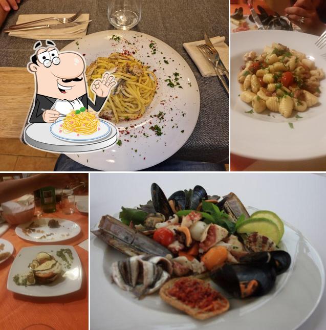 Spaghetti alla carbonara al Vecchia Guardia