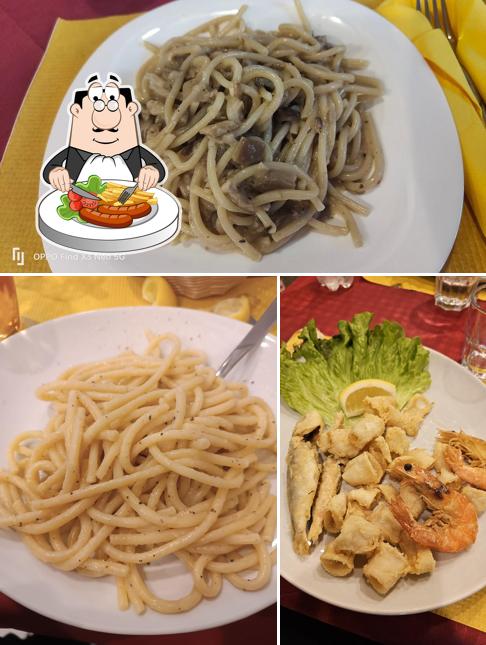 Platti al Trattoria Rosticceria Da Maria