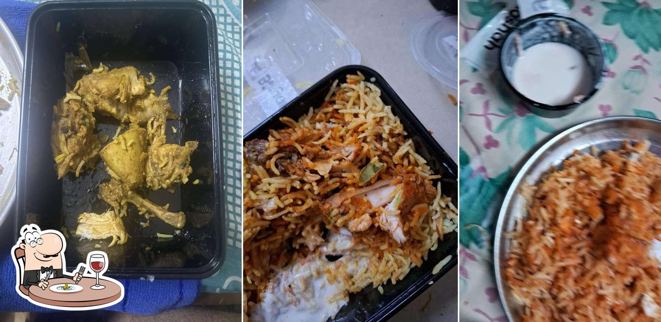 Food at Biryani Badshah